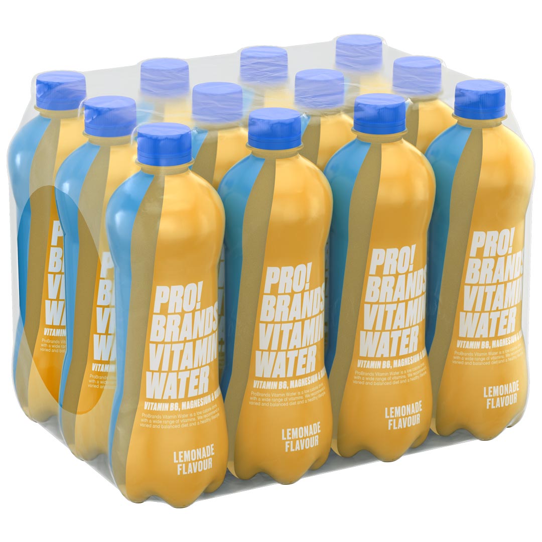 12 x Pro Brands Vitamin Water 555 ml Mixflak