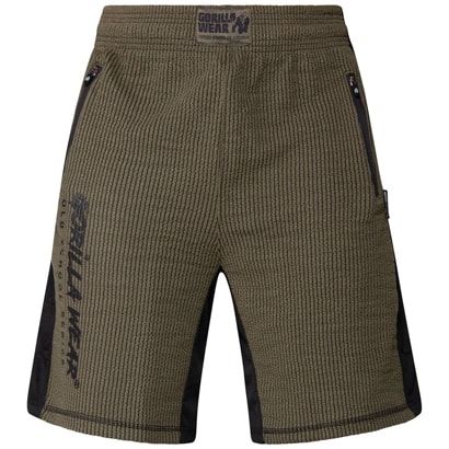 Gorilla Wear Augustine Old School Shorts Army Green