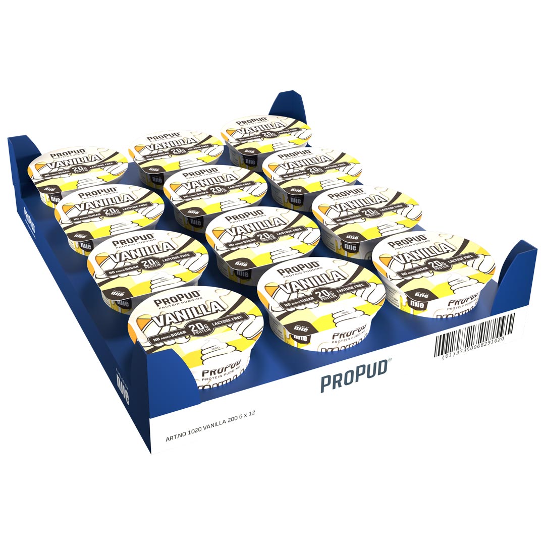 12 x NJIE ProPud Vanilla 200 g