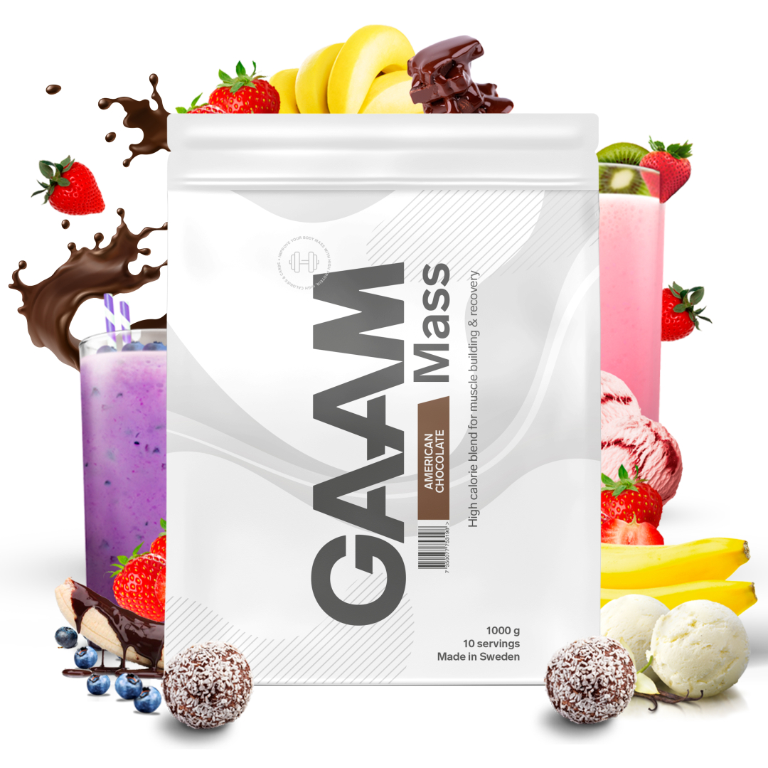 GAAM 100% MASS Premium 1 kg Gainer