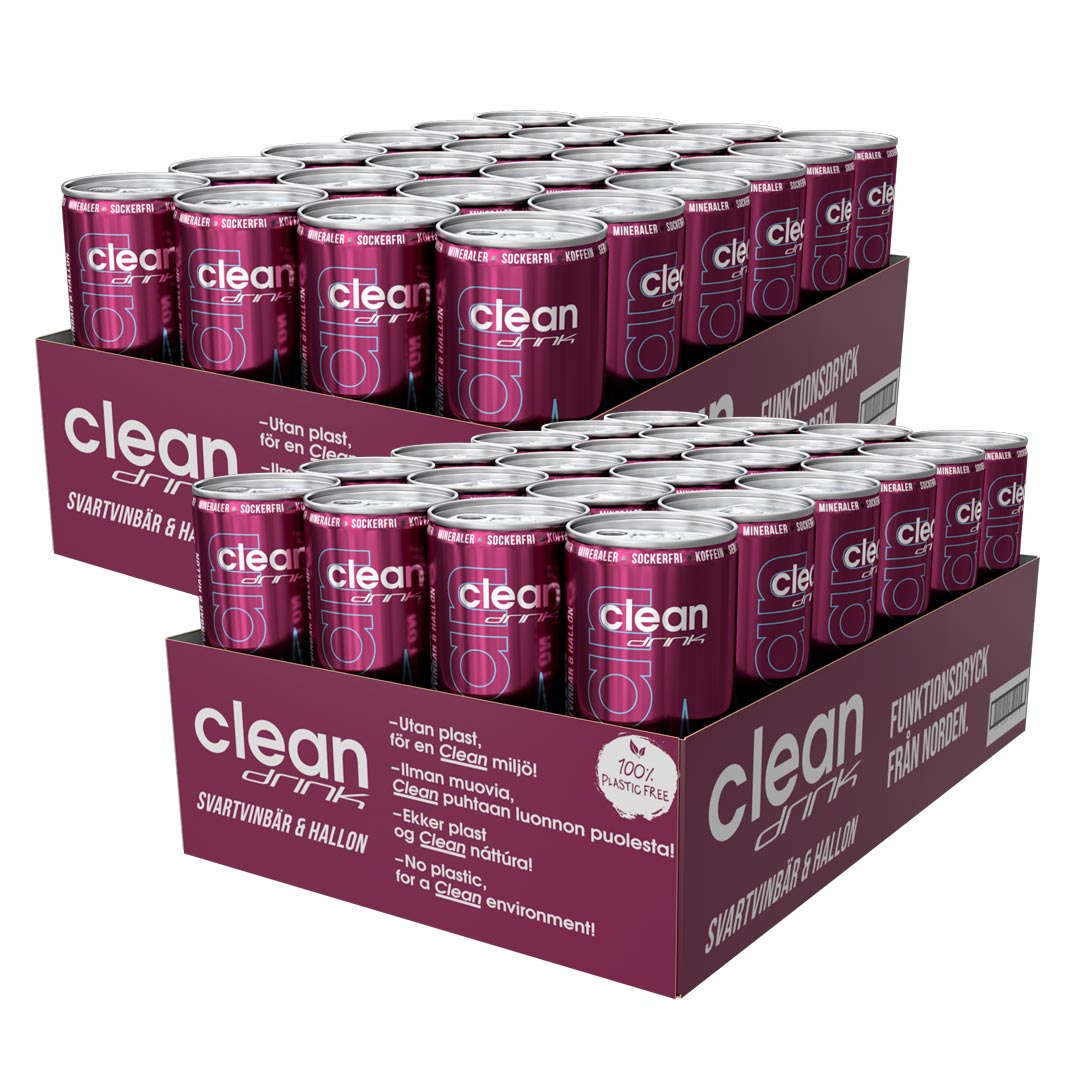 48 x Clean Drink 330 ml