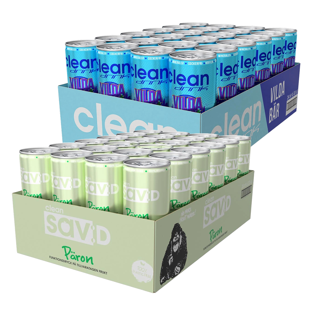48 x Clean Drink 330 ml