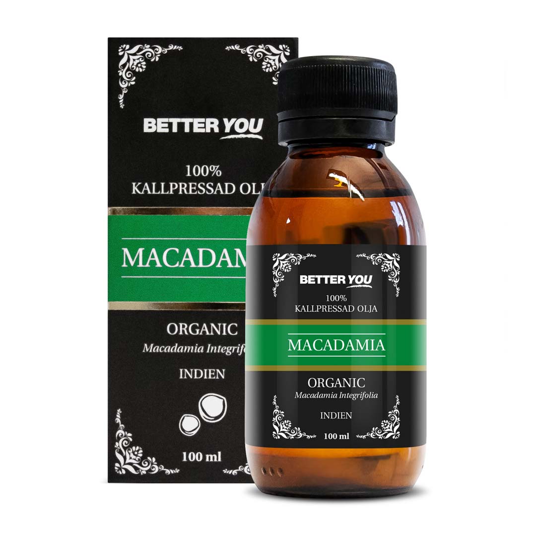 Better You Macadamianolja EKO Kallpressad 100 ml
