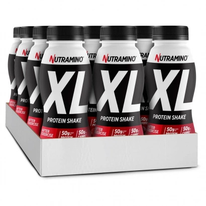 12 x Nutramino Protein XL Shake 475 ml Strawberry