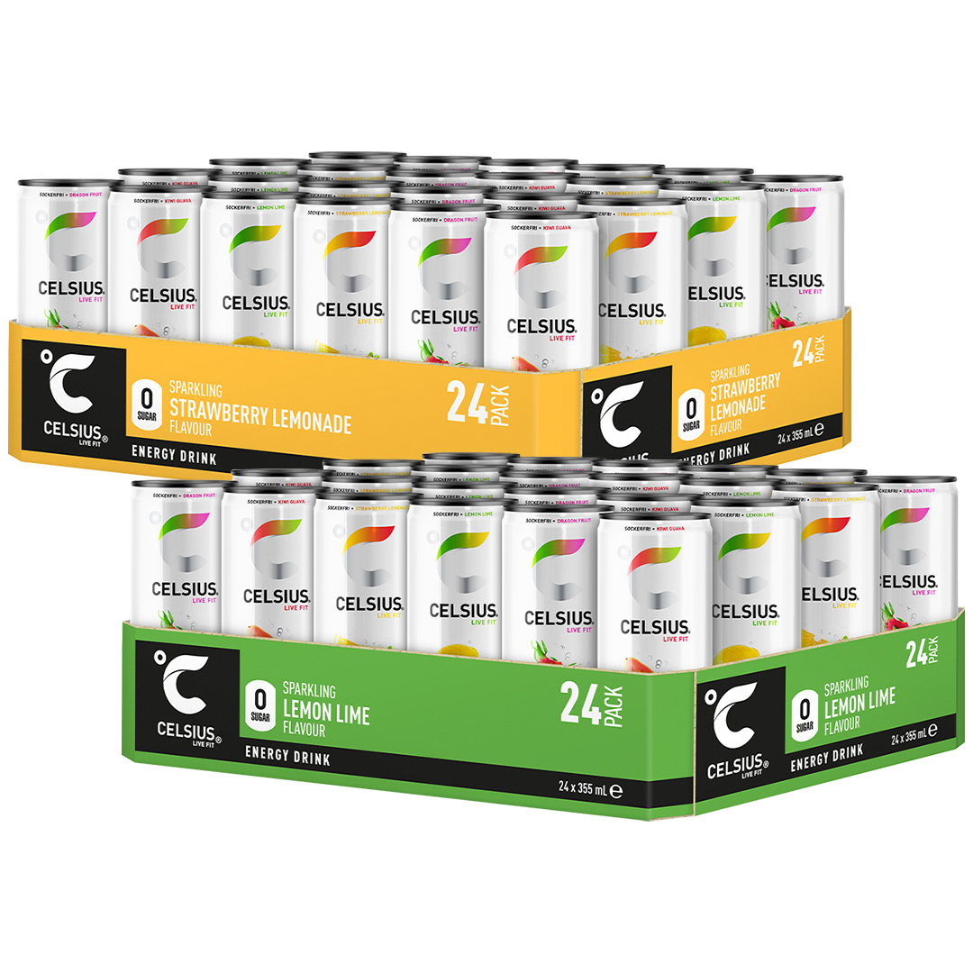 48 x Celsius 355 ml Mixflak