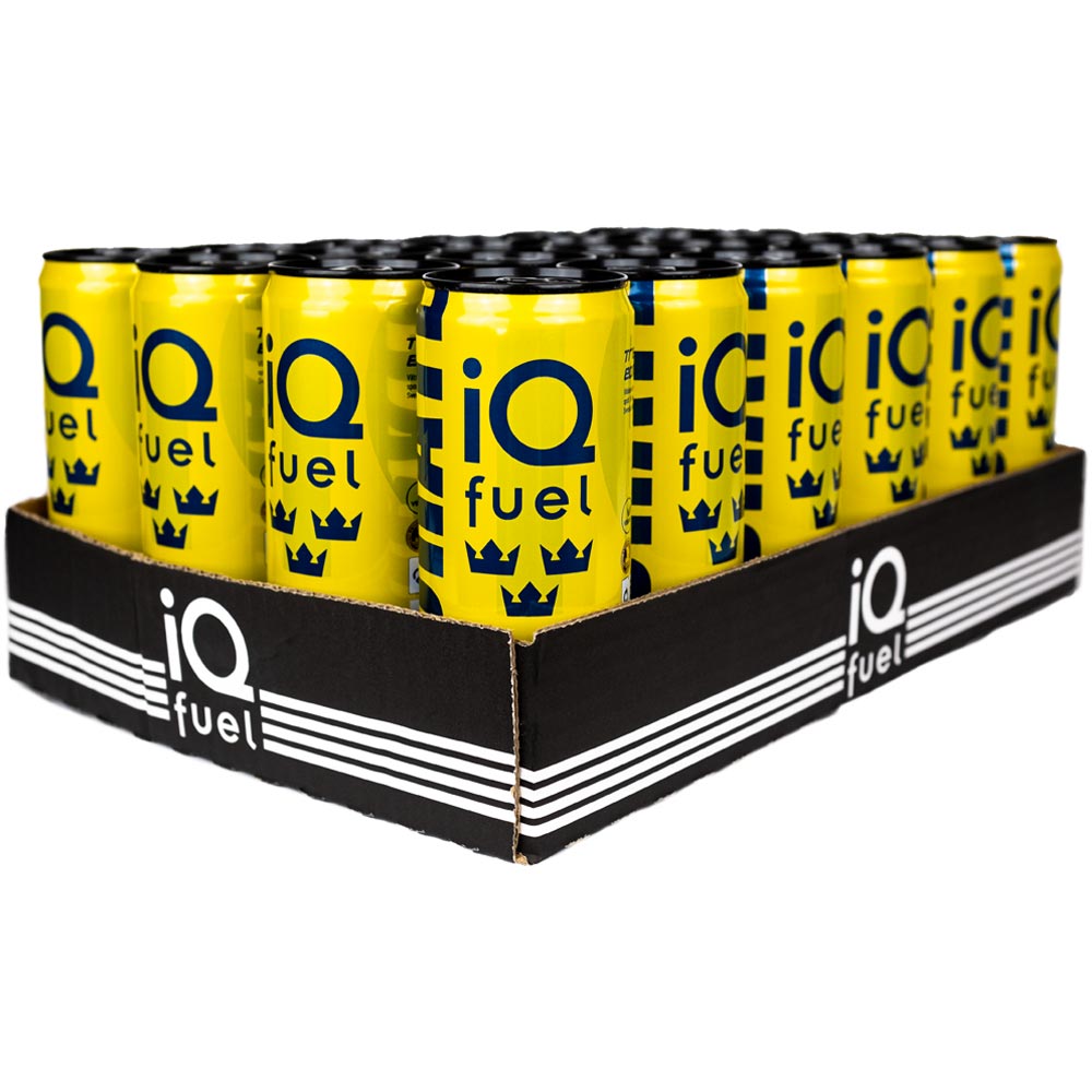 24 x IQfuel Tre Kronor 330 ml Hydrate Orange Citrus