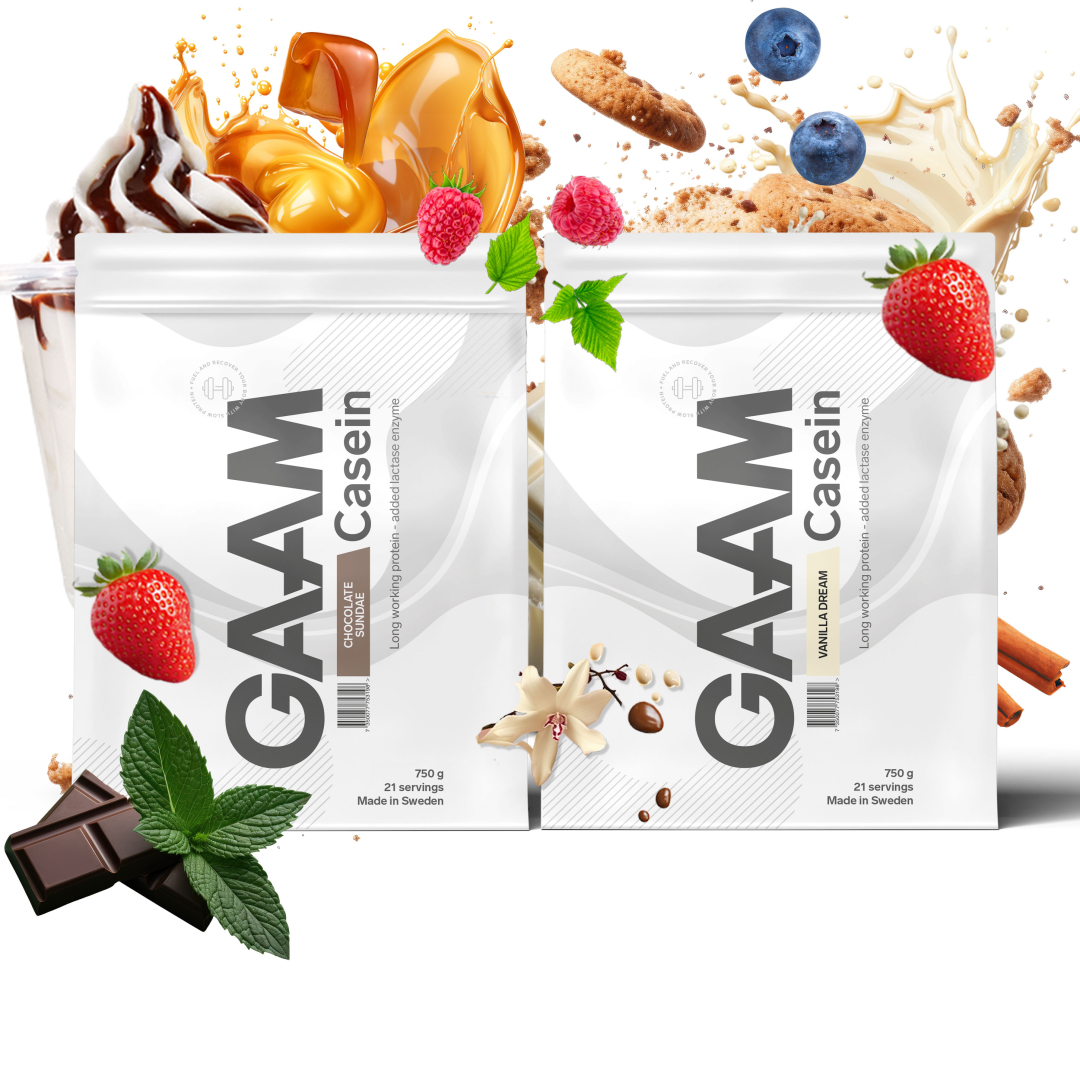 2 x GAAM 100% Casein Premium 750 g