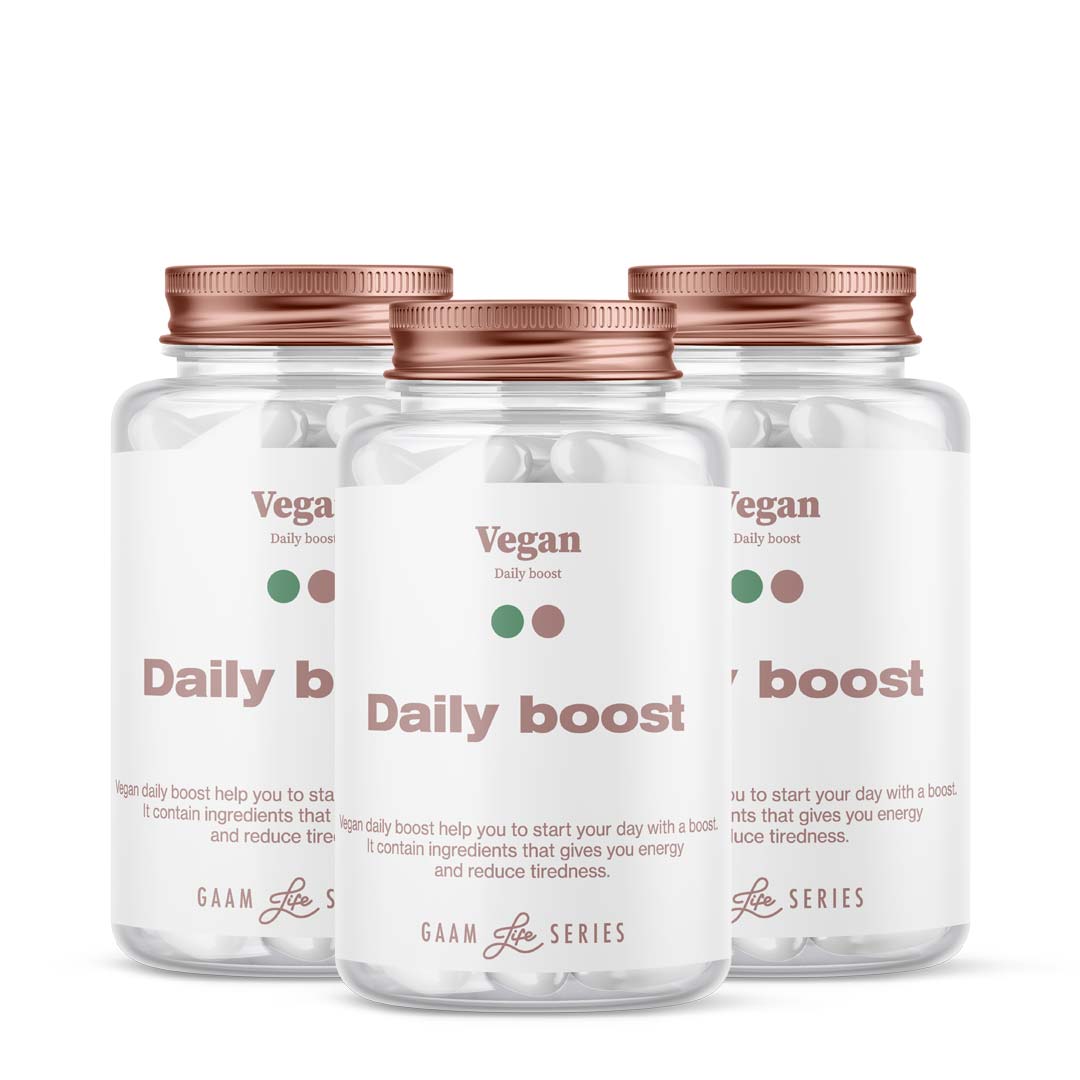 Gaam Life Series Vegan Daily Boost, 180 Caps
