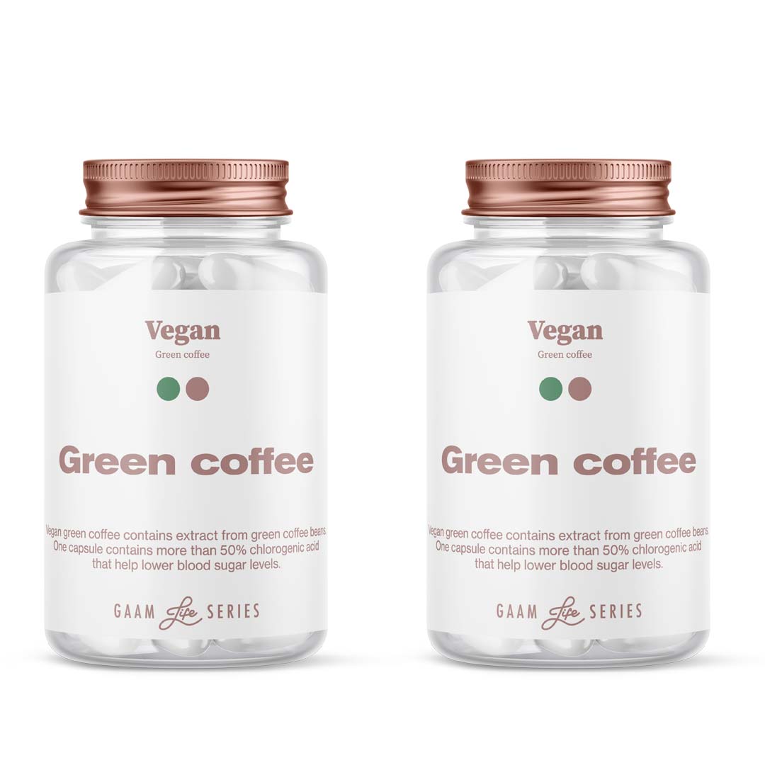 GAAM Life Series Vegan Green Coffee 120 caps