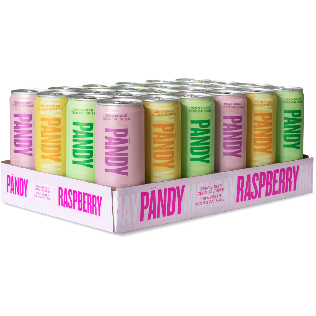 24 x Pändy Soda Energy Drink 330 ml Mixflak