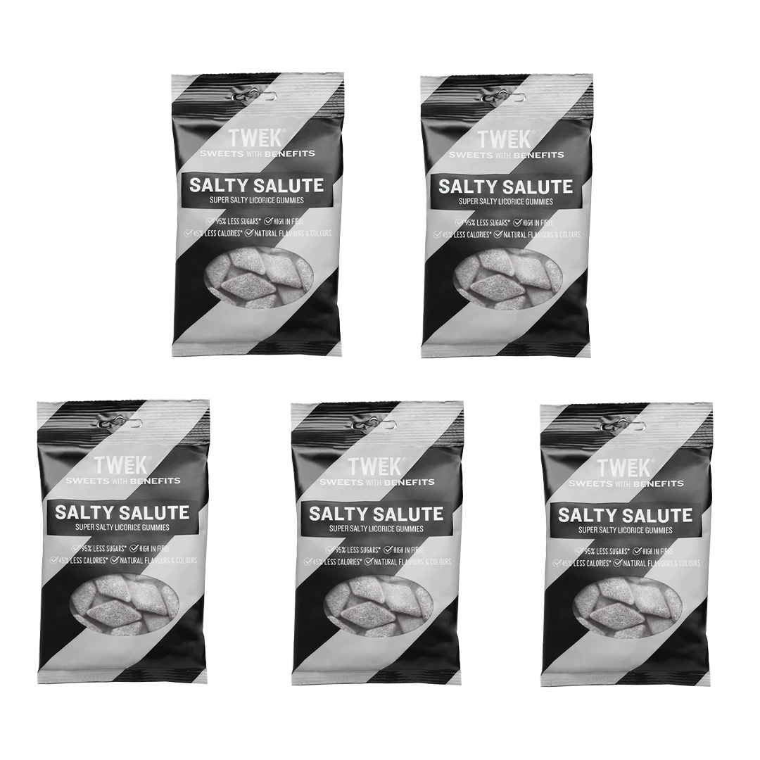 5 x Tweek Sweets 80 g Salty Salute