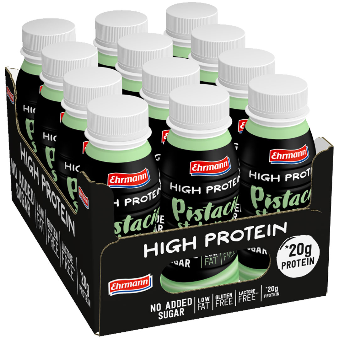 12 x Ehrmann High Protein Drink 250 ml Pistacia