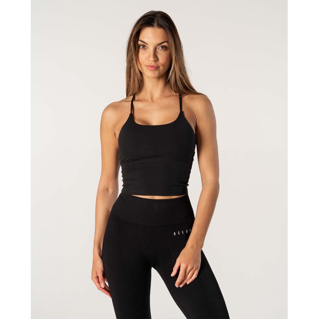 Relode Core Singlet Top Black