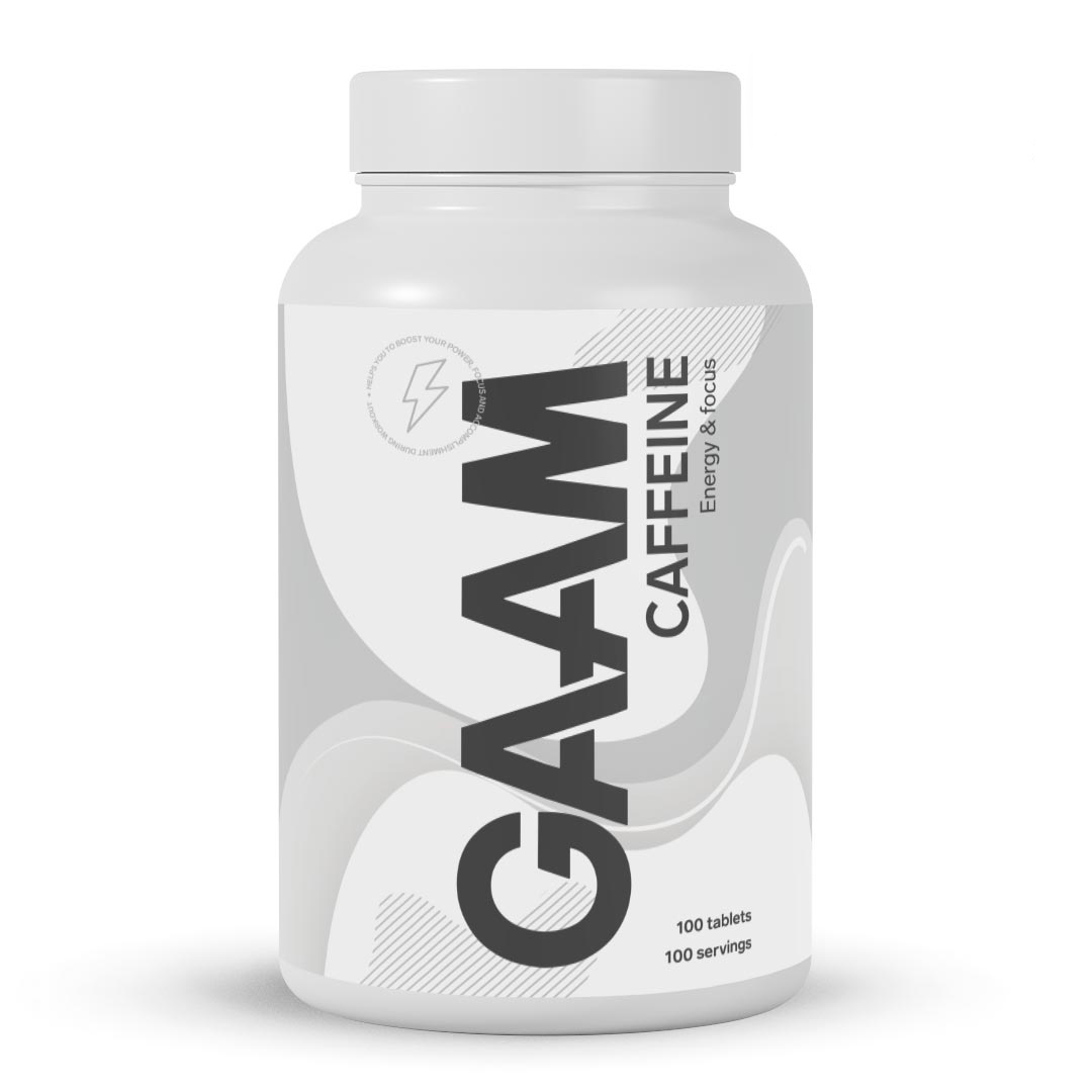 GAAM Power Series Caffeine 100 tabs