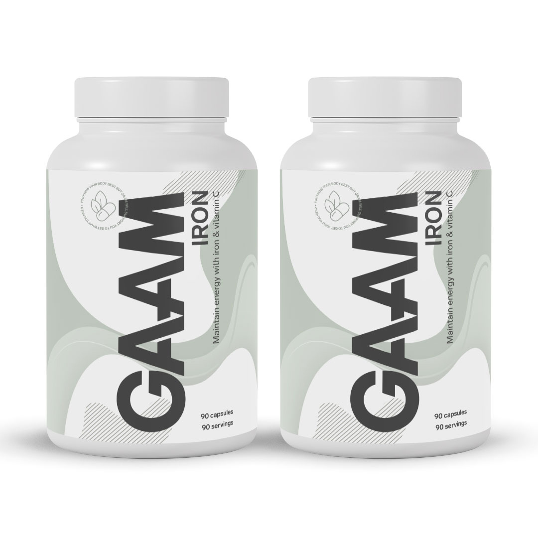 GAAM Health Series Iron 180 caps
