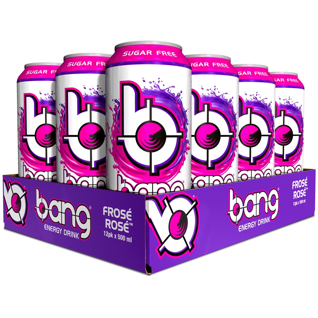12 x Bang Energy Drink 500 ml