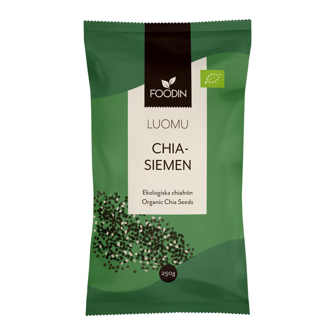 Foodin Organic Chia Seeds Raw 250 g