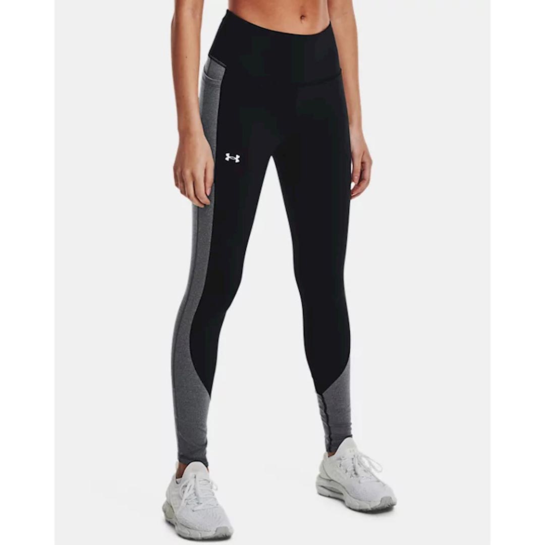 Under Armour Womens ColdGear Blocked Leggings Black