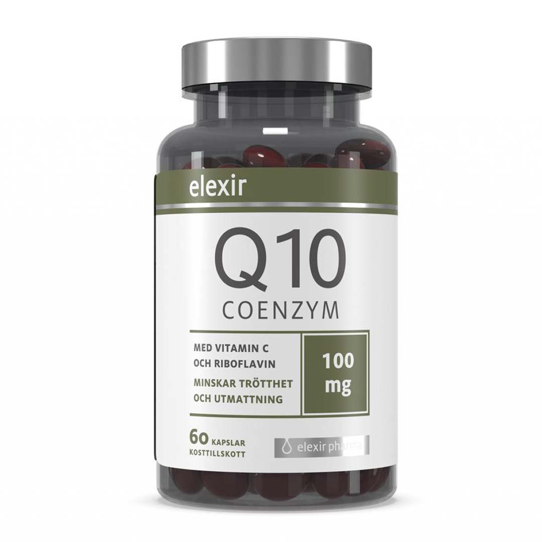Elexir Pharma Coenzyme Q10 100 mg 60 caps