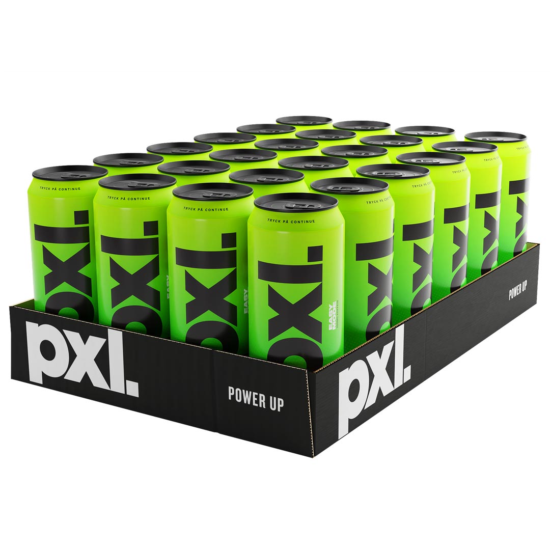 24 x PXL Energy 500 ml Easy Mode