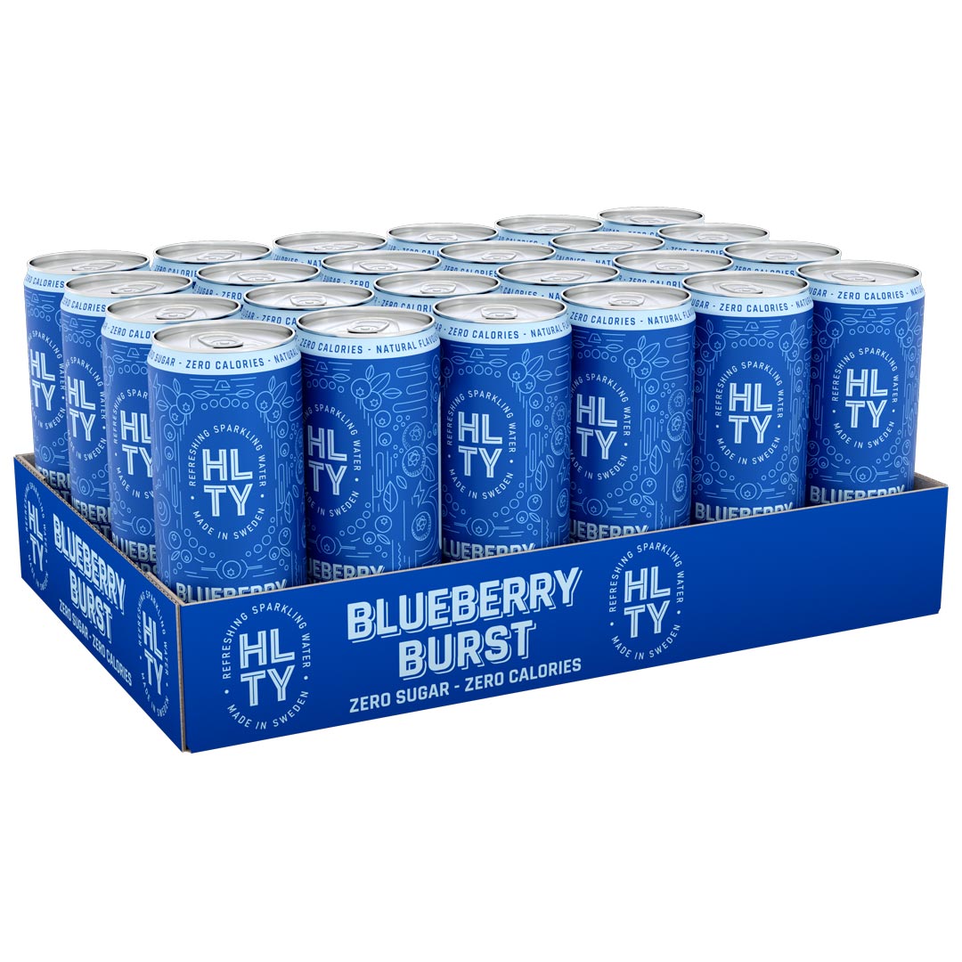 24 x HLTY 330 ml Blueberry Burst