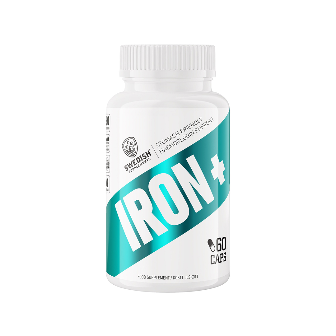 Swedish Supplements Iron Plus 60 caps