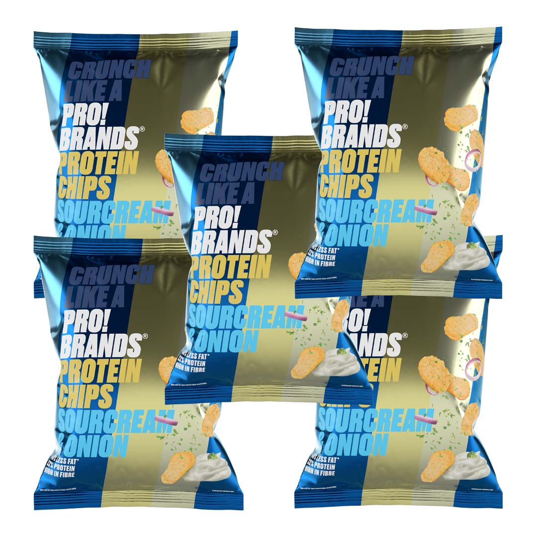 5 x Pro Brands Protein Chips 50 g