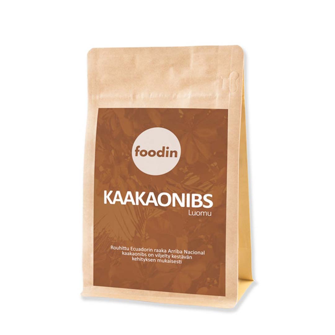 Foodin Organic Cacao Nibs Raw 200 g