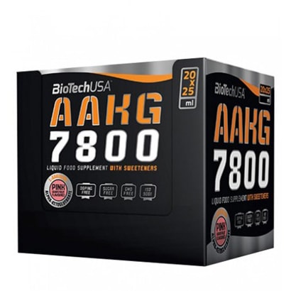 20 x BioTechUSA AAKG 7800 25 ml