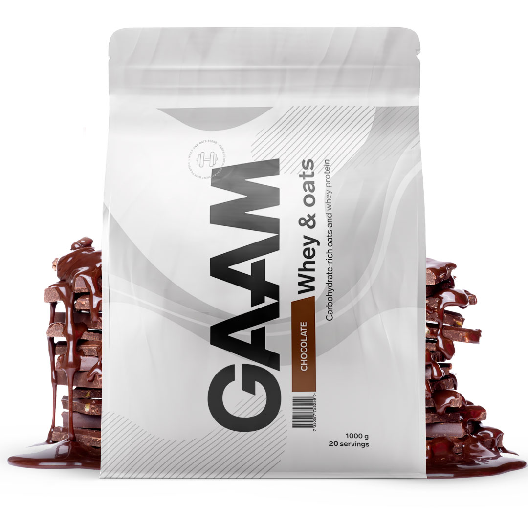 GAAM Whey & Oats 1 kg Blandprotein