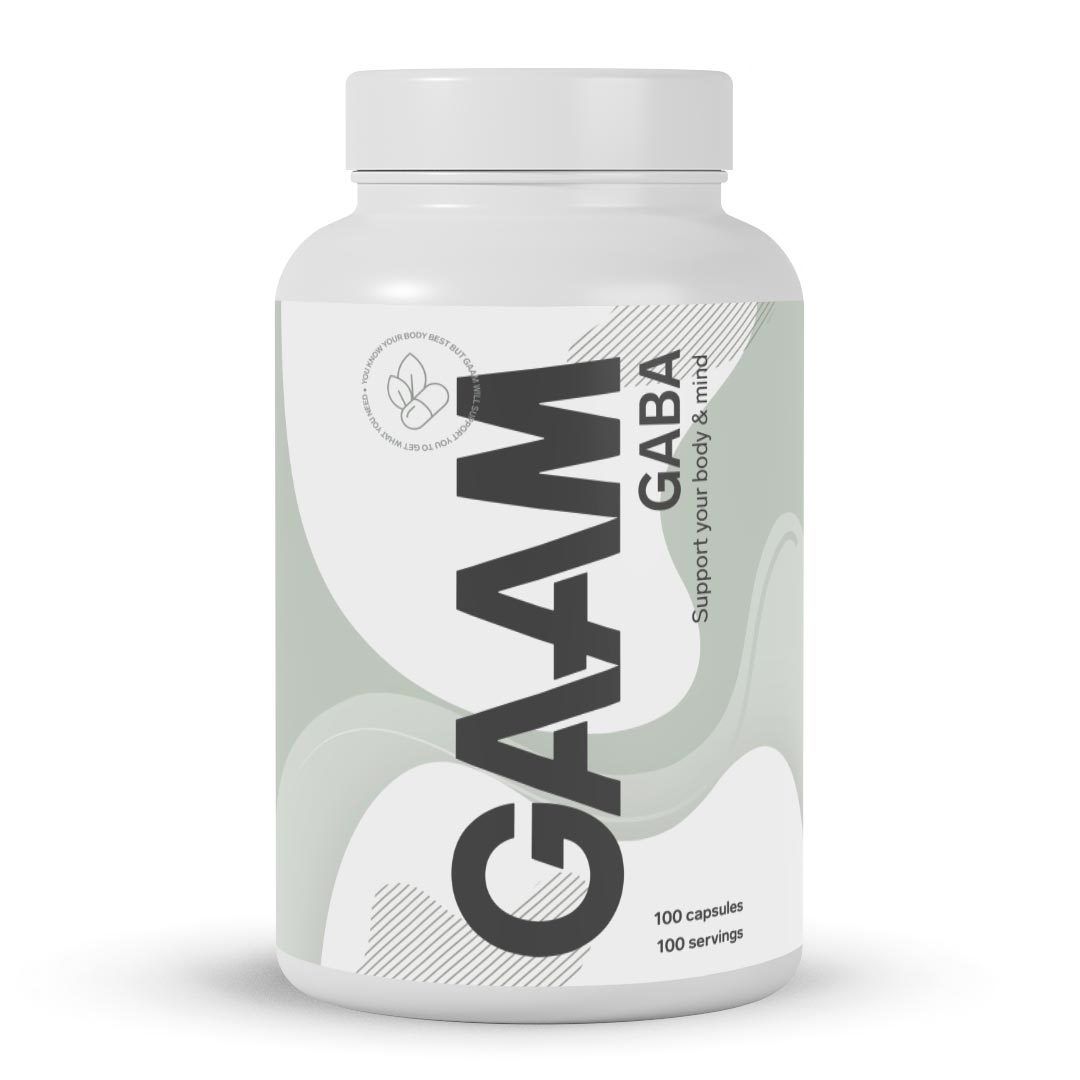 GAAM Health Series GABA 100 caps