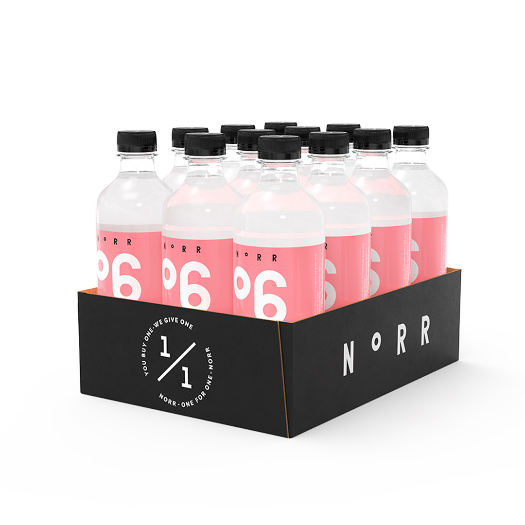 12 x NoRR Rehydration Drink 50 cl Wild Strawberry