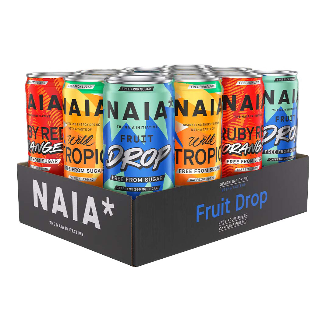 12 x NAIA* Drink 330 ml Mixflak