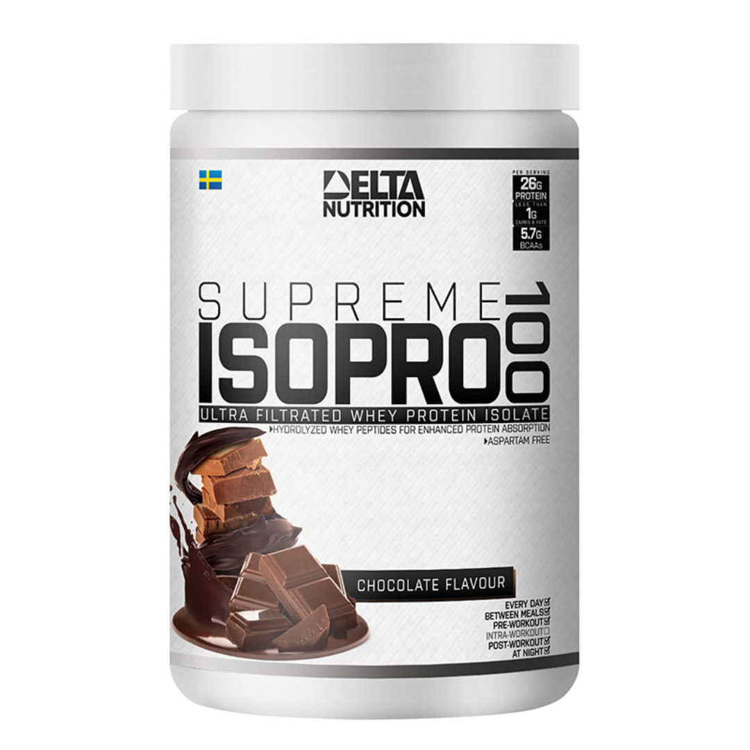 Delta Nutrition Supreme ISO PRO 100 900 g Vassleprotein