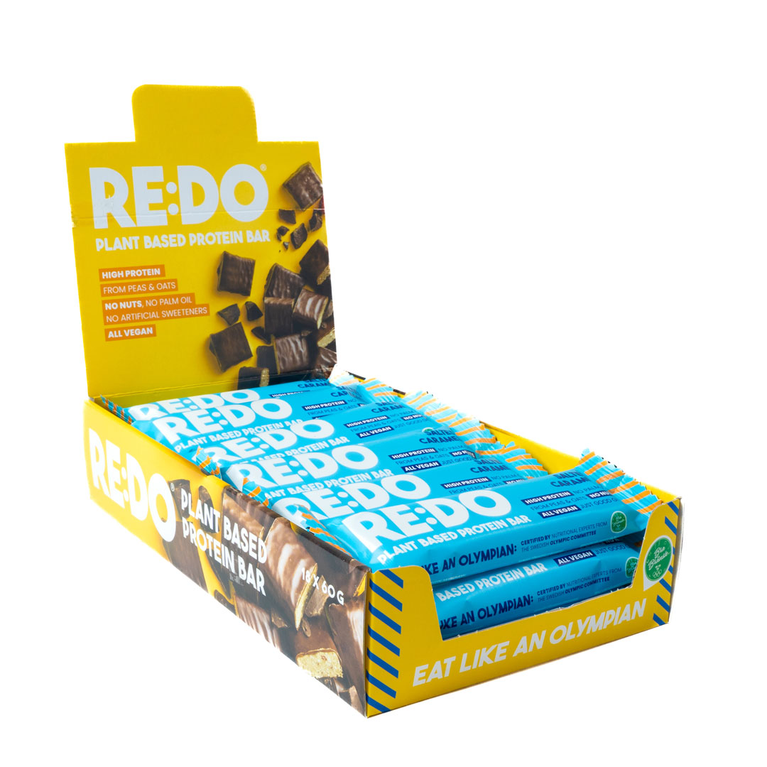 18 x REDO Bar 60 g Salty Caramel