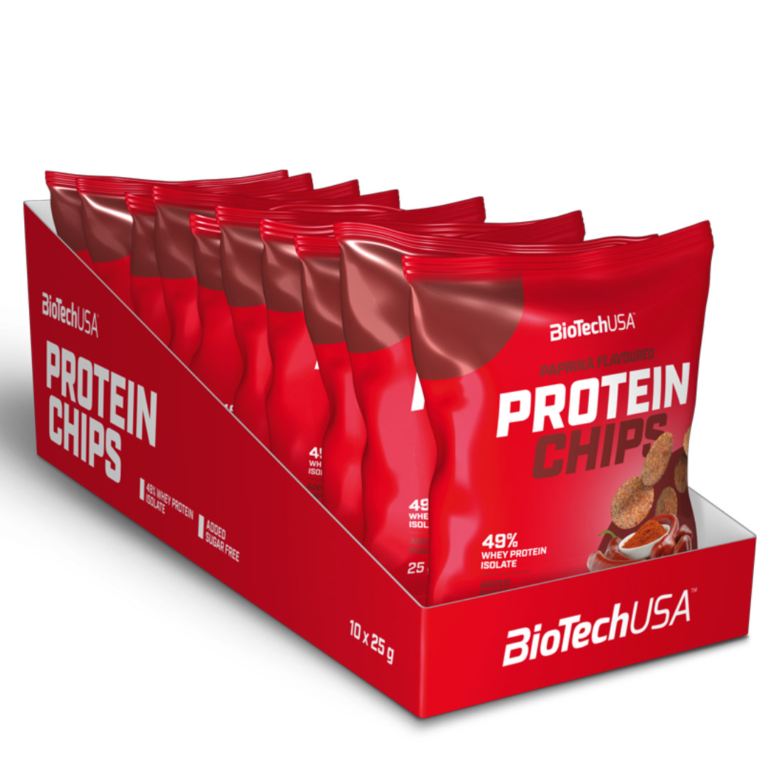 10 x BioTechUSA Protein Chips 25 g