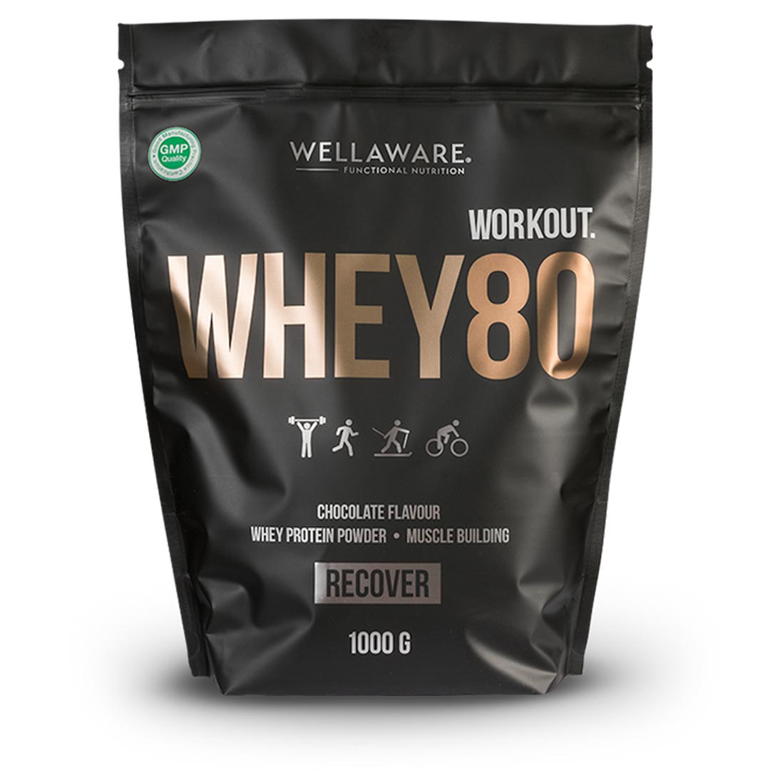 WellAware WHEY80 1 kg Vassleprotein