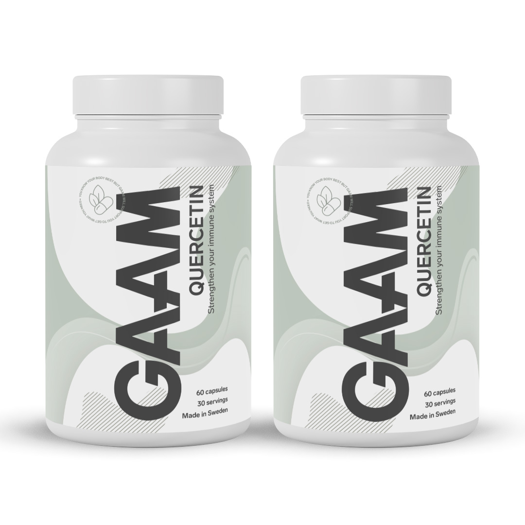 2 x GAAM Quercetin 60 Caps