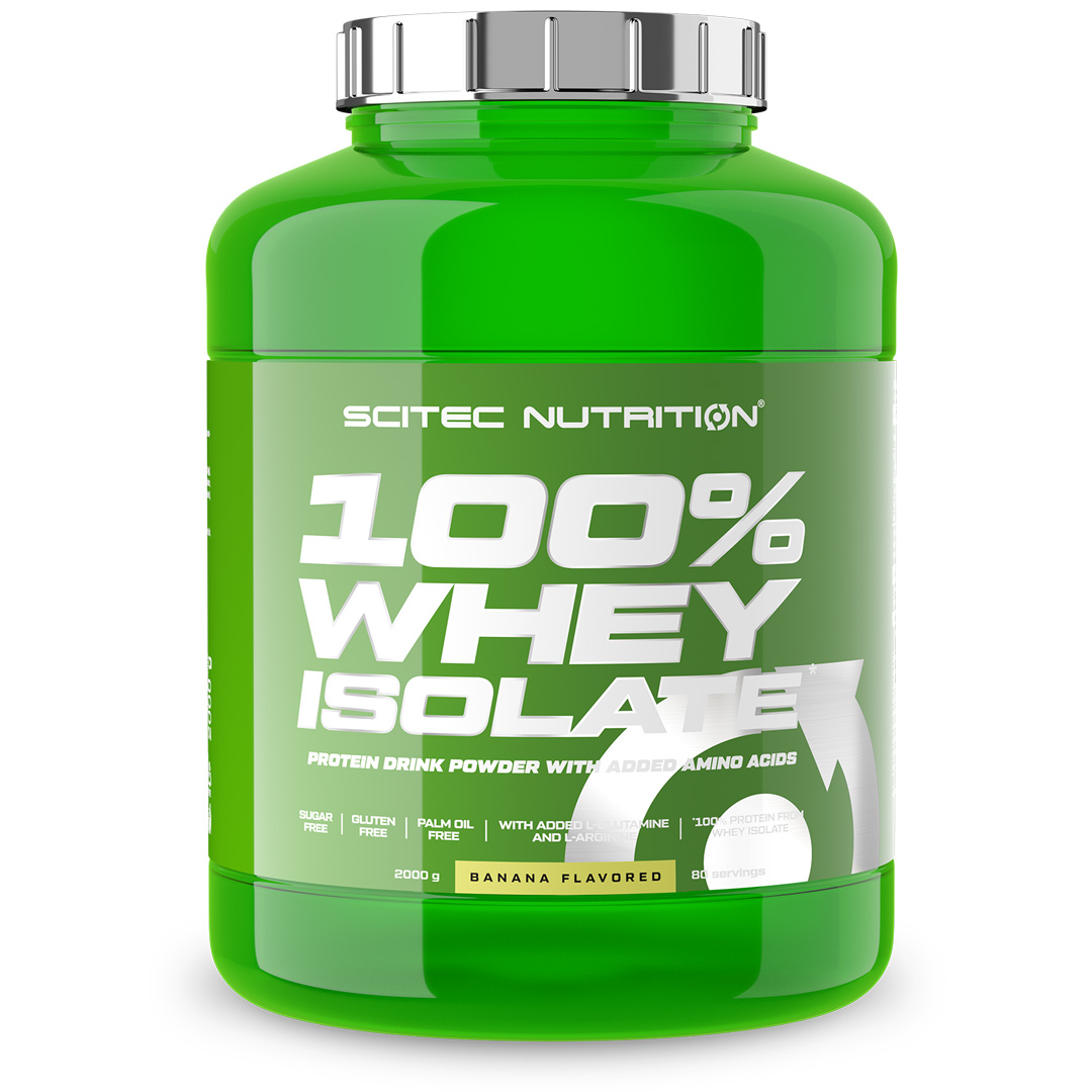 Scitec Nutrition 100% Whey Isolate 2 kg Vassleprotein