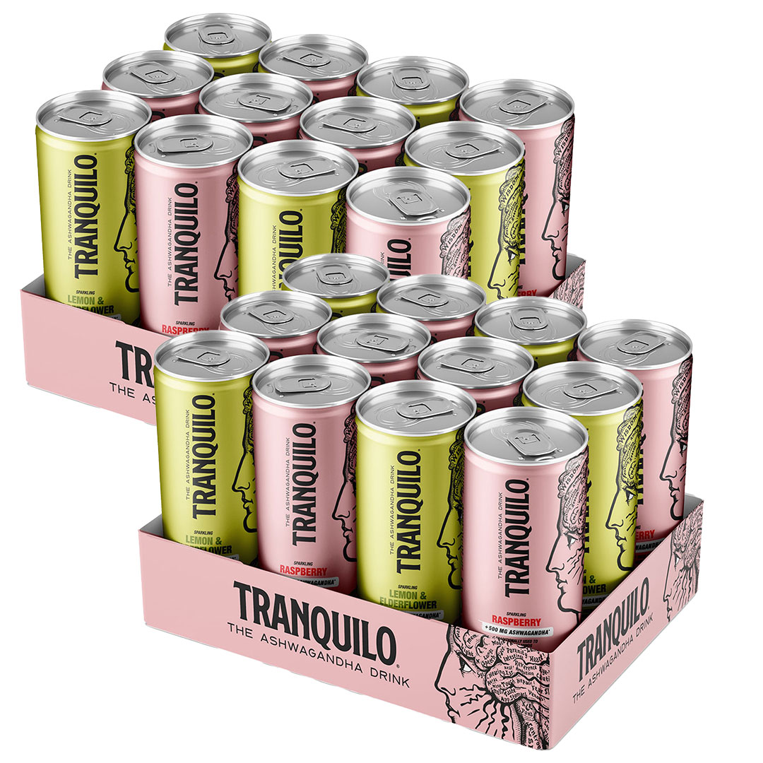 24 x Tranquilo 330 ml Mixflak