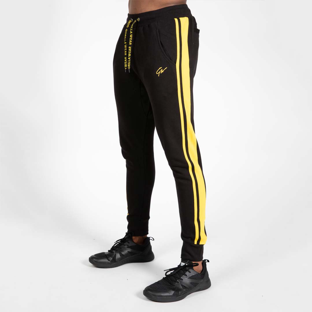 Gorilla Wear Banks Pants Black/Yellow