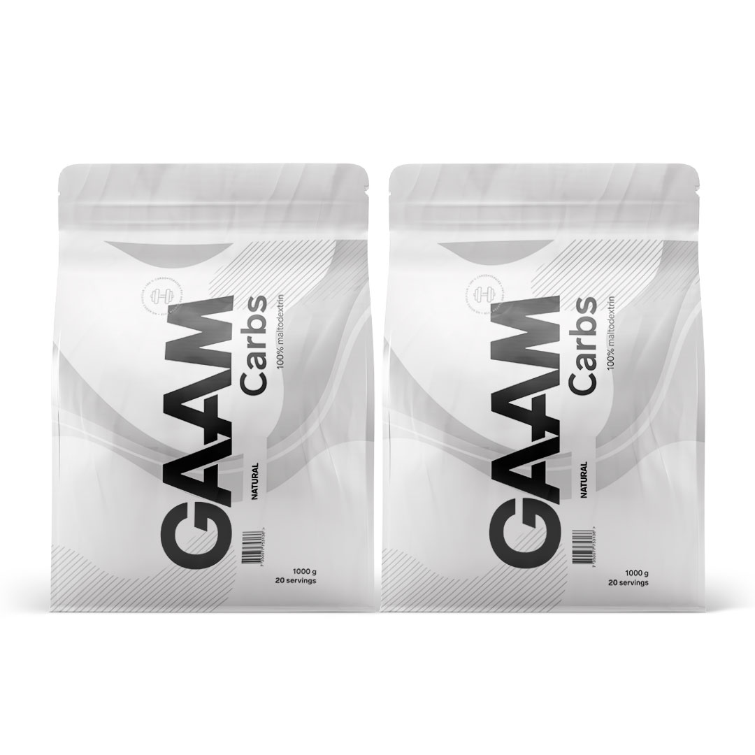 2 x GAAM Carbs - 100% Maltodextrin 1 kg