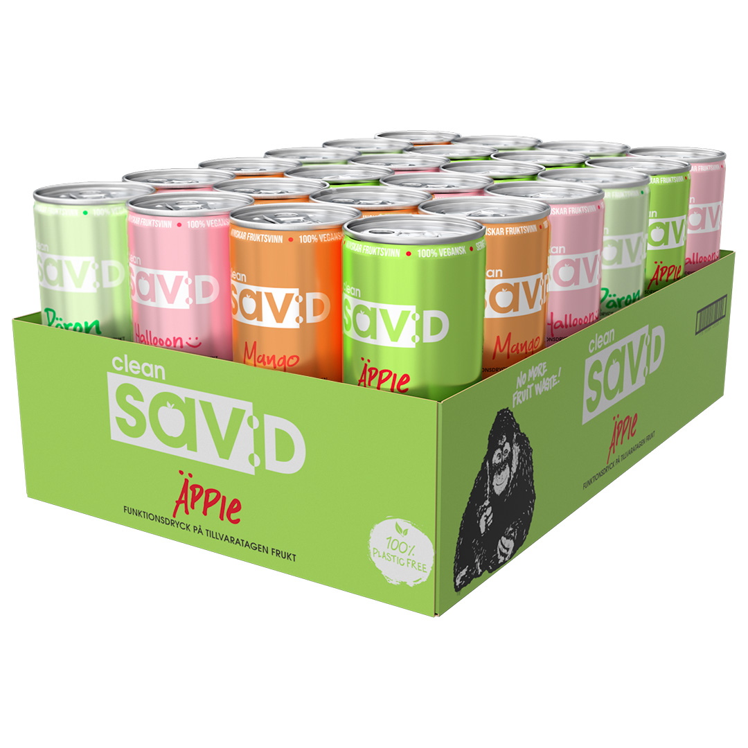 24 x Clean Drink sav:D 330 ml