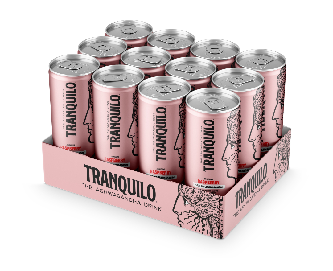12 x Tranquilo 330 ml Hallon