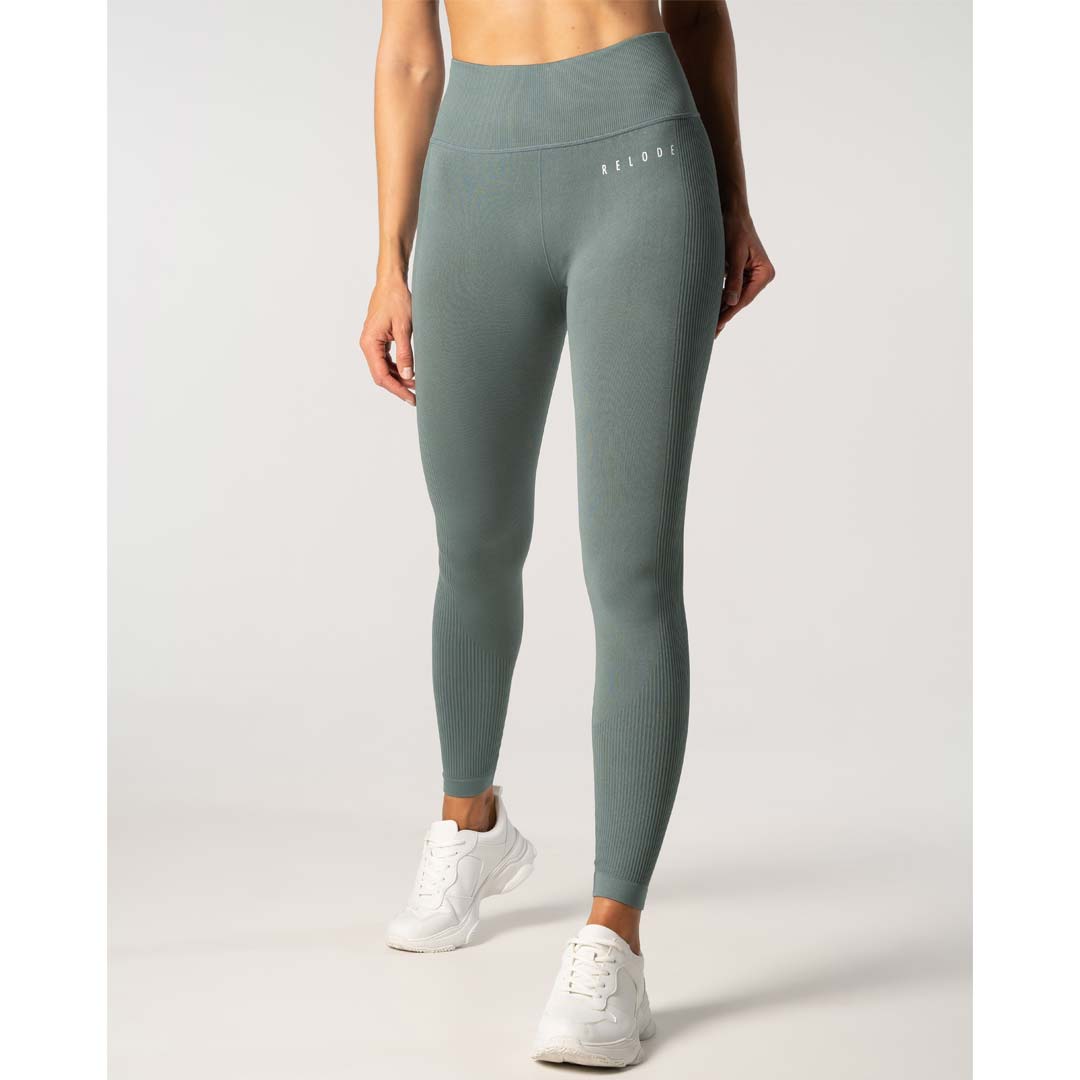 Relode Slipstream Tights Teal Green