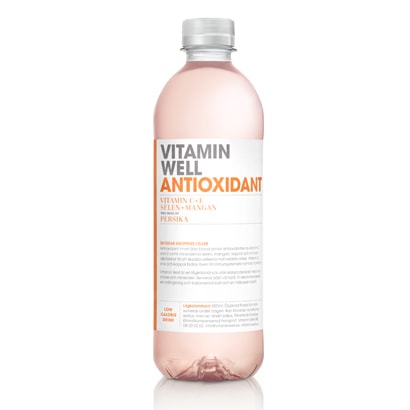 Vitamin Well 500 ml Antioxidant Persika