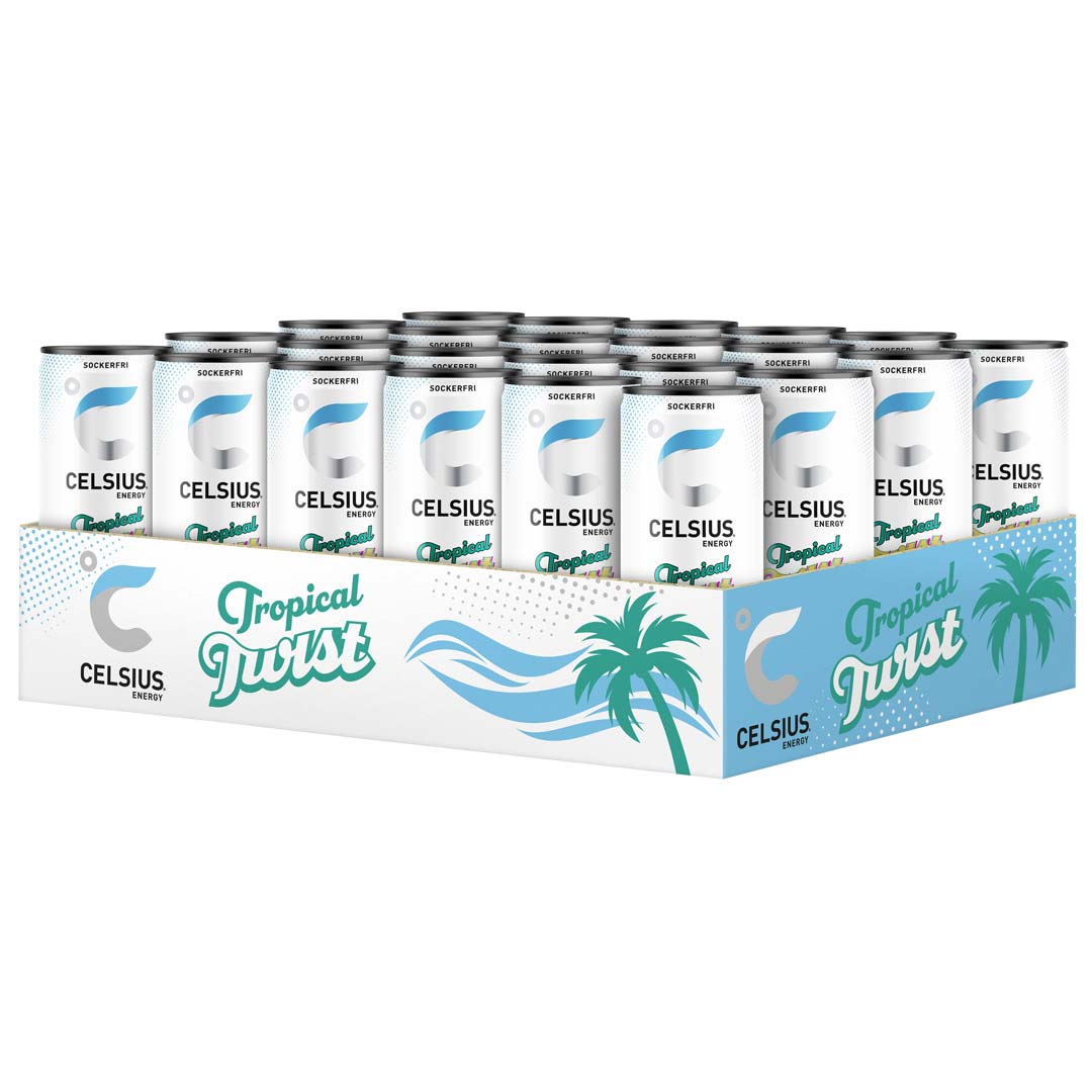 24 x Celsius 355 ml Tropical Twist