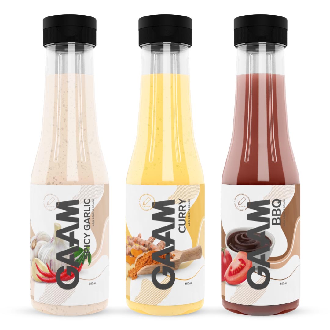 3 x GAAM Sauce 350 ml