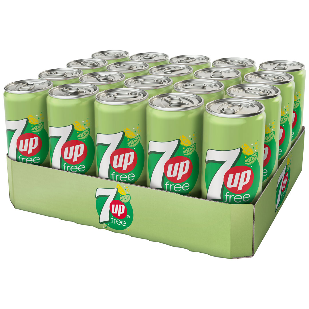 20 x 7UP 330 ml Zero