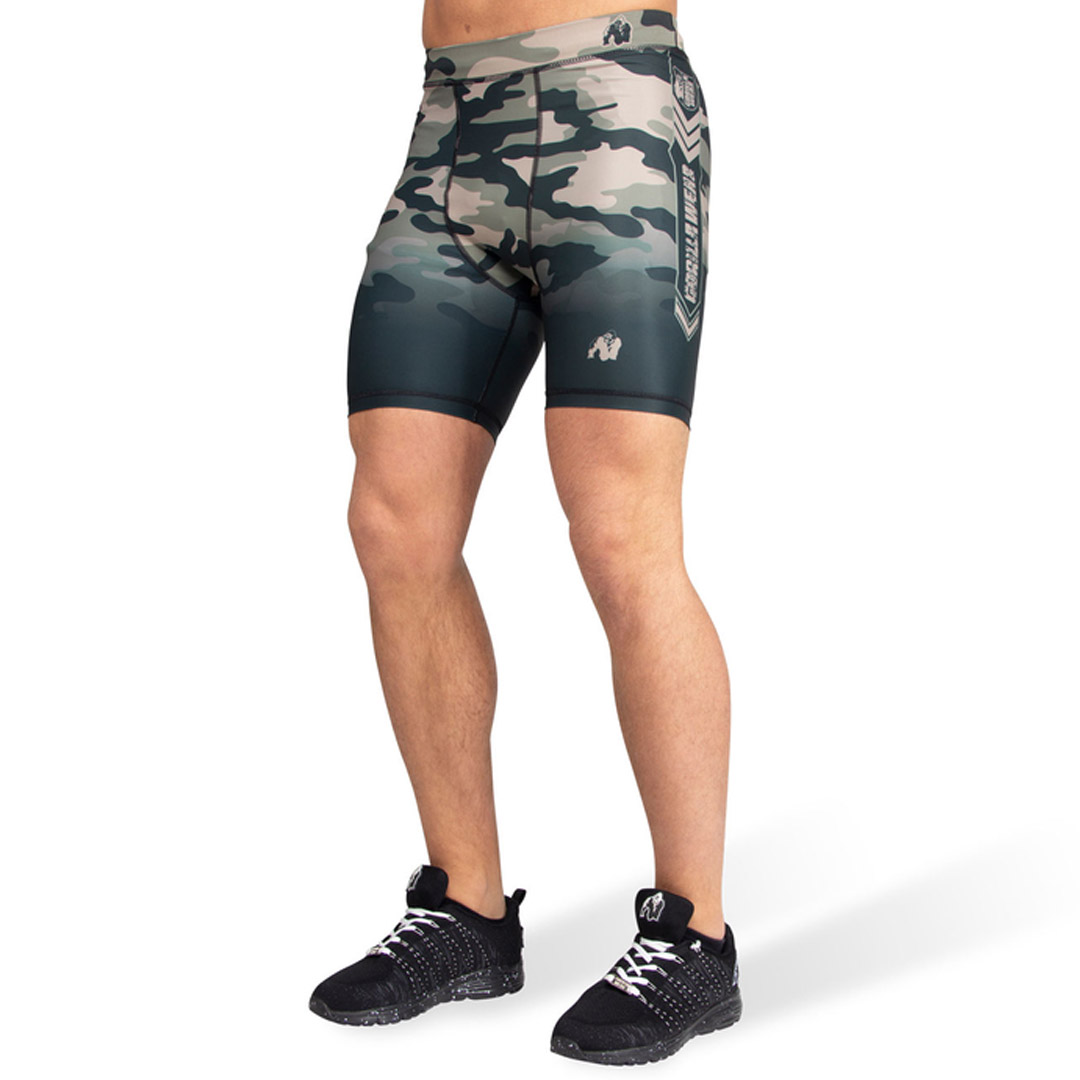 Gorilla Wear Franklin Shorts Army Green Camo